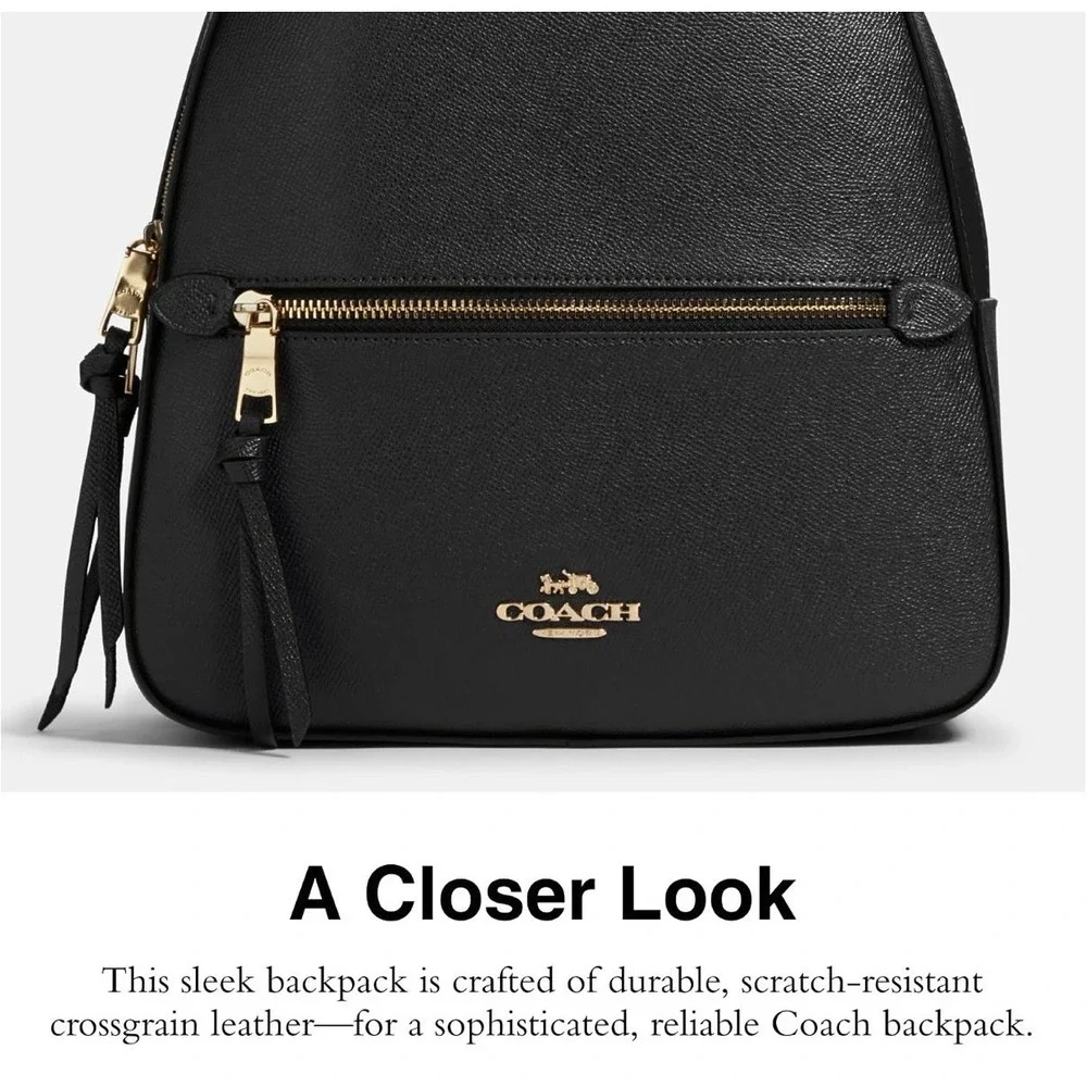 COACH Jordyn Backpack, Black CP510